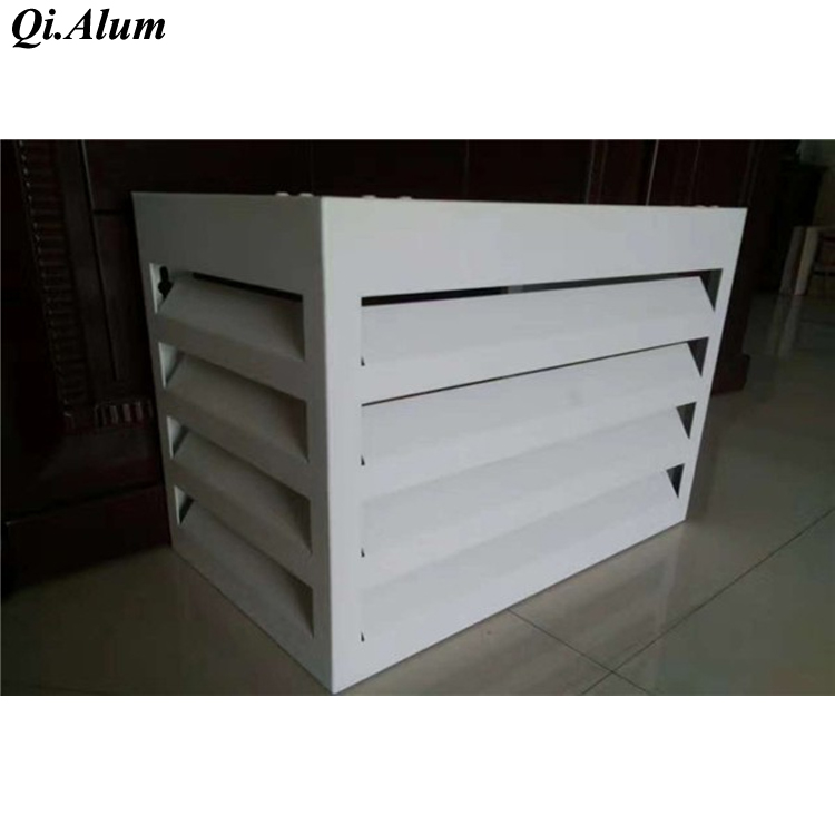 Building balcony Aluminum Air conditioner cover price