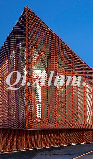 JOTUN powder coated Aluminum Wall Cladding Panel metal mesh