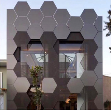 4'*8' metal aluminum solid panel exterior wall interior facade ceiling cladding