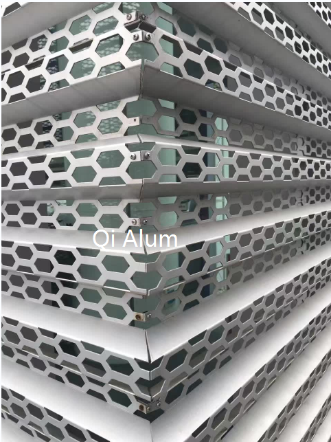 convex concave aluminum great wall corrugated metal panel