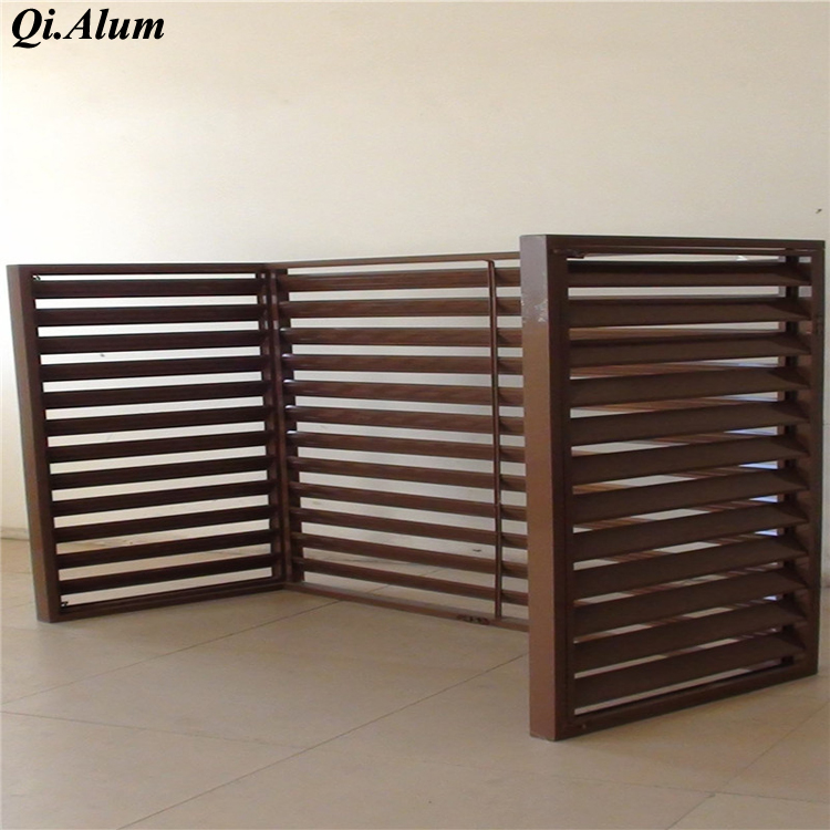 Aluminum Air conditioner cover outdoor double